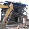 Демонтаж домов, пристроек, дач, зданий
