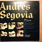 Andres Segovia,  Edith Weiss-Mann – Andres Segovia Plays J.  S.  Bach